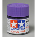 Tamiya 81016 Acrylic Paint X16 Gloss Purple, 23ml Bottle