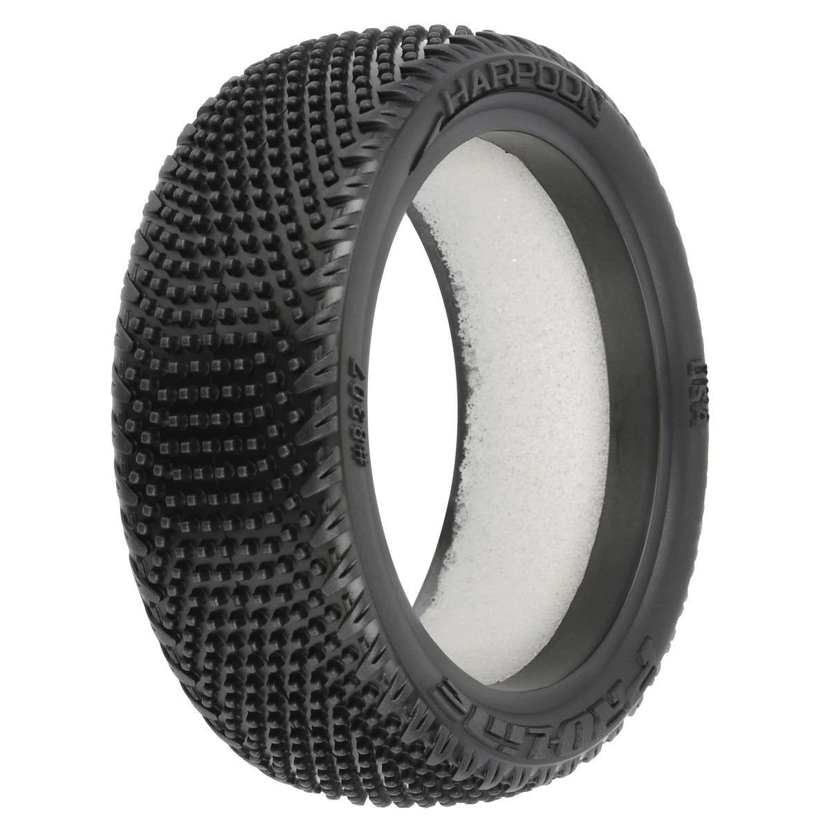 Pro-line Racing 8307304 1/10 Harpoon CR4 4WD Fr 2.2 Carpet Bggy Tires (2)