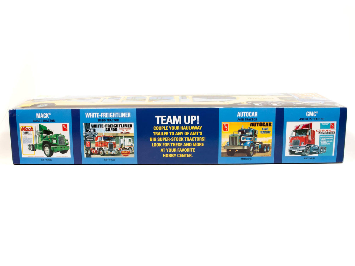 AMT 1193 1/25 5-Car Haulaway Trailer Model Kit