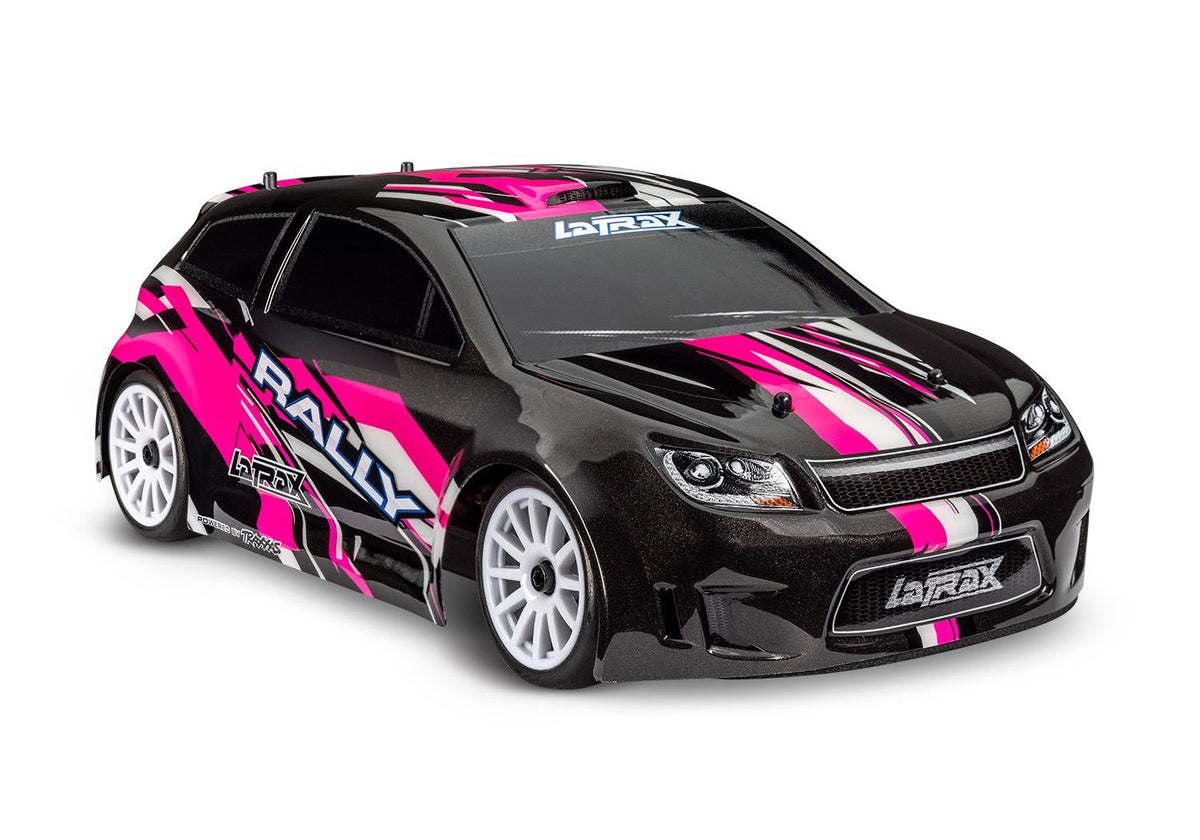 Traxxas  75054-5-BLK LaTrax Rally 1/18 4WD RTR Black RC Car