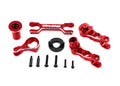 Traxxas 7746-RED X-Maxx Aluminum Steering Bellcranks Red Draglink