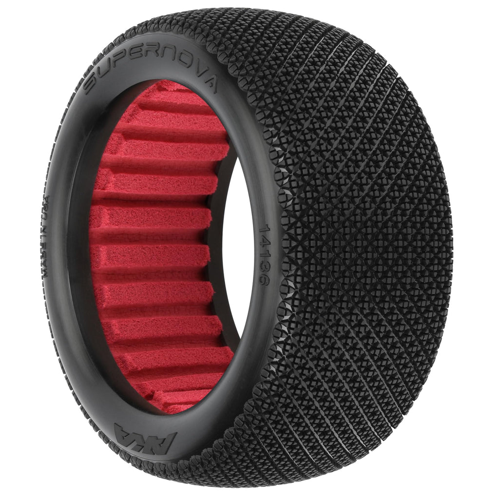AKA 14136QR 1/8 Supernova SSLW F/R 4.0 Off-Road Truck Tires (2)
