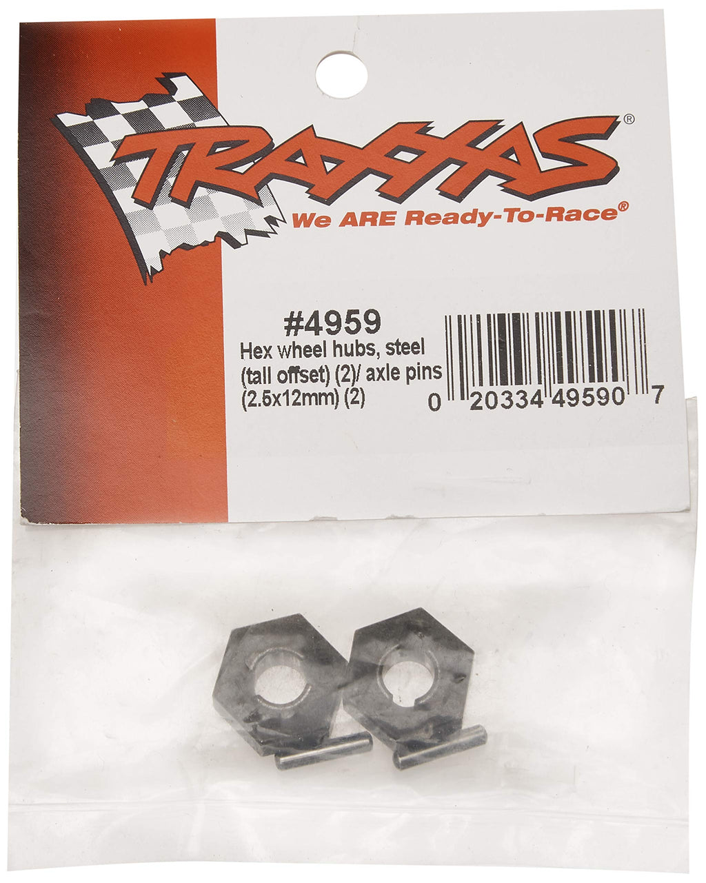 Traxxas 4959 Hex Wheel Hubs Tall Offset (2) 14x7.5mm: T-Maxx