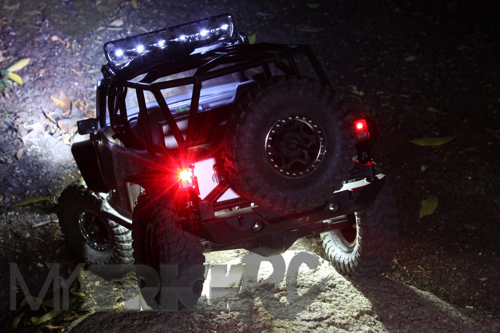MyTrickRC OR3 Rock Crawler Light Bar Kit- 1-UF-7 Controller, 2-White