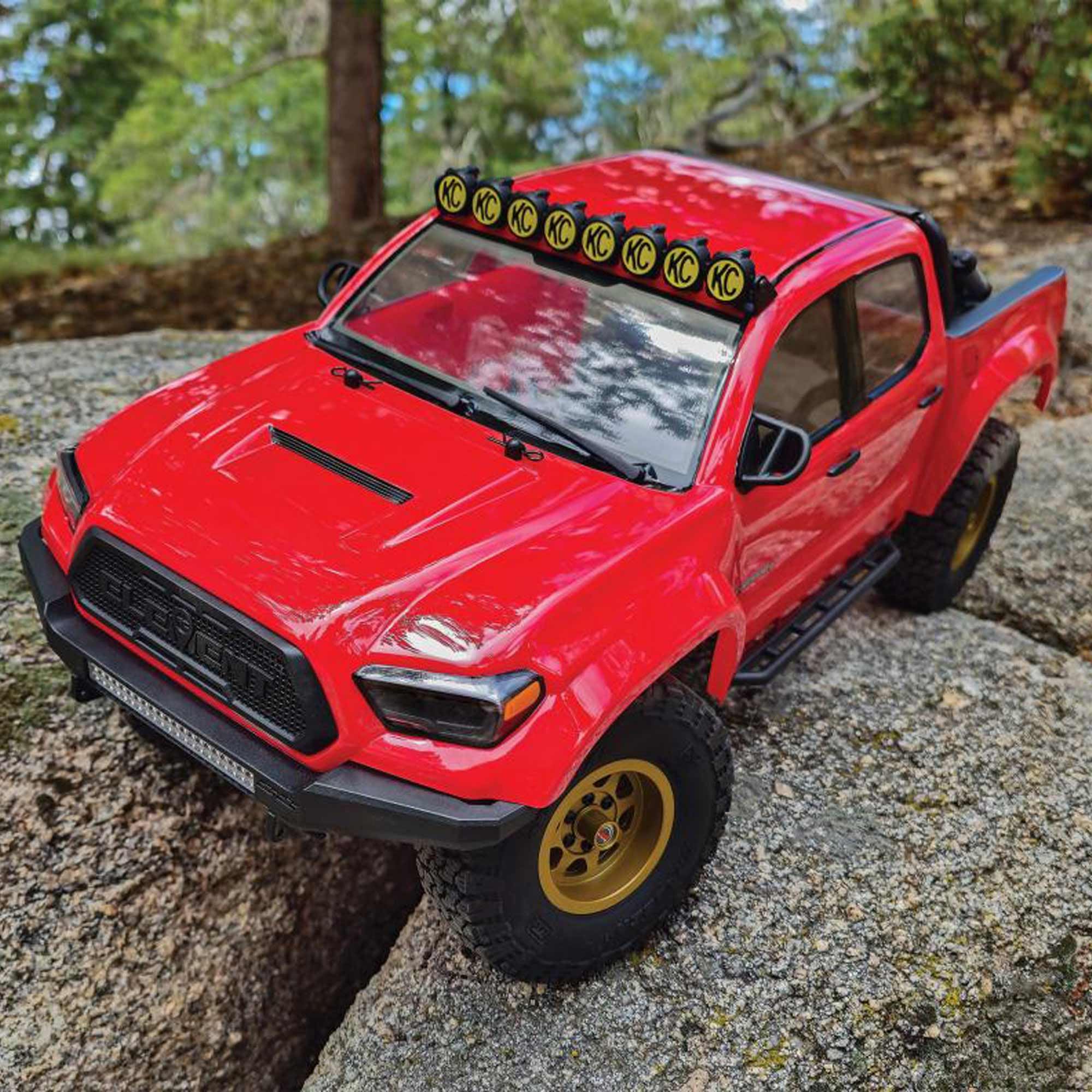 Team Associated 40121 Enduro Knightwalker 1/10 Off-Road Trail Truck RTR, Red