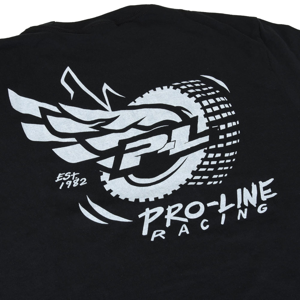 Pro-Line 985704 Wings Black TShirt XL