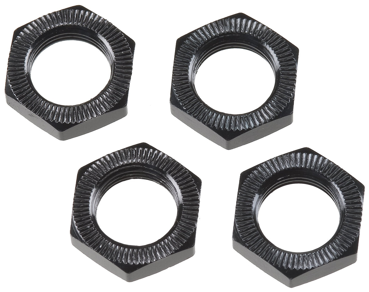 HPI Racing 67492 17mm Wheel Nut (Black/4pcs) Vorza Flux/Trophy