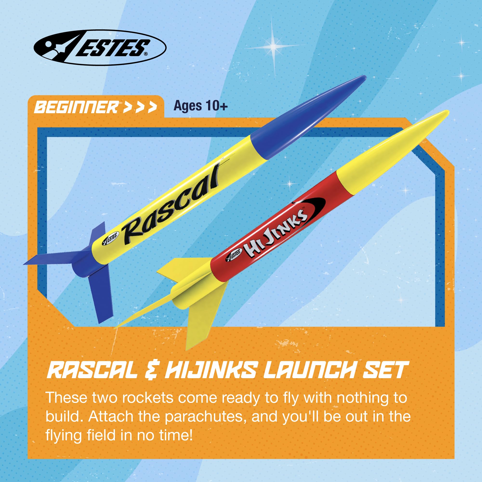 Estes 1499 Rascal/HiJinks Launch Set RTF Ready-to-Fly
