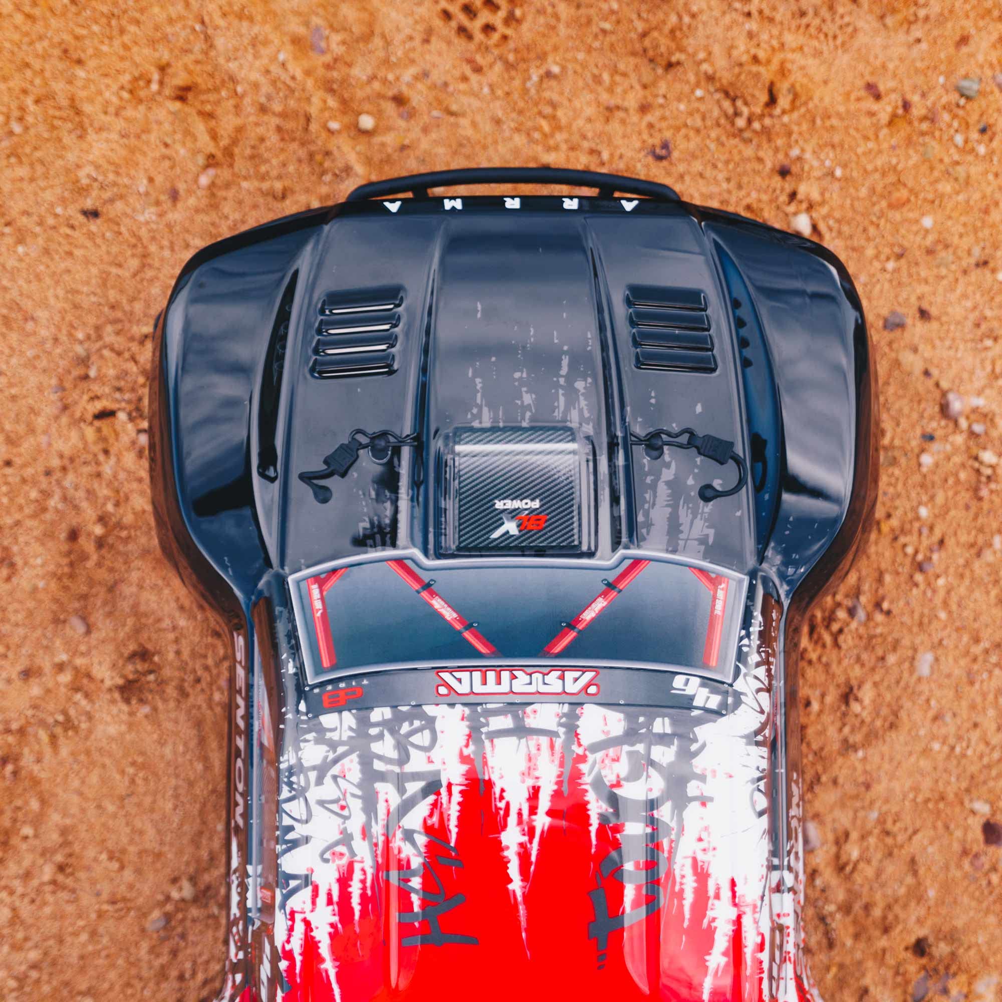 Arrma 4303V3BT2 SENTON 4X4 3SBLX 4wd SC Red Exp