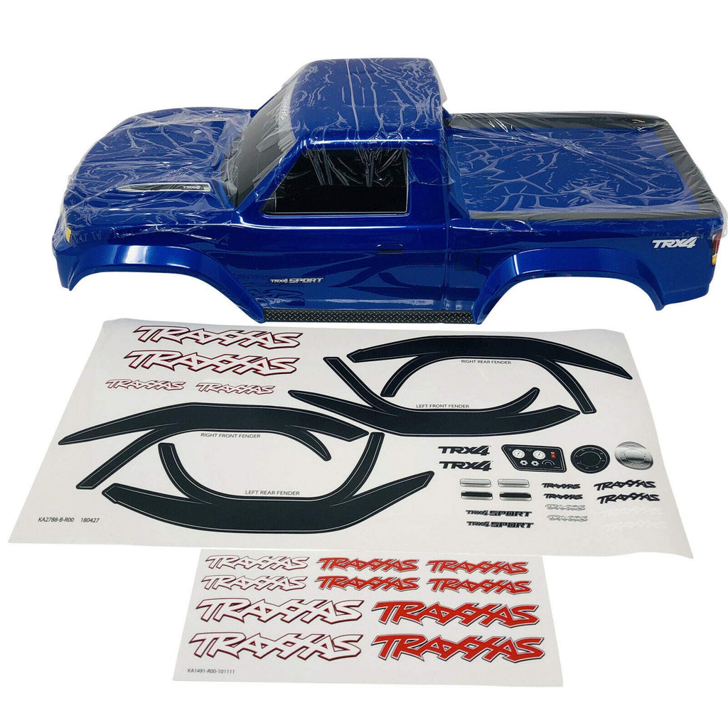 Traxxas 8111 Body, TRX-4 Sport (Clear, Trimmed, Requires Painting)
