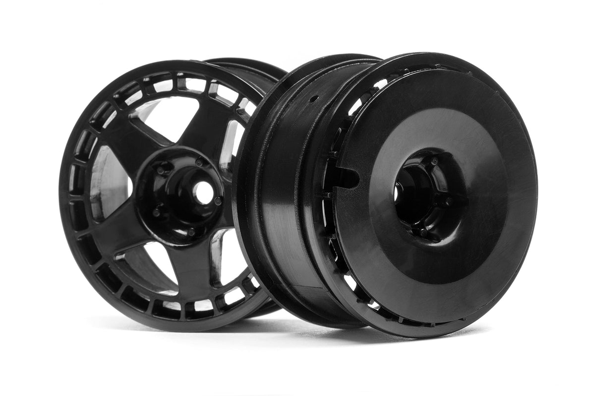 HPI Racing 114638 Fifteen52 Turbomac Wheel Black (26mm/2pcs)