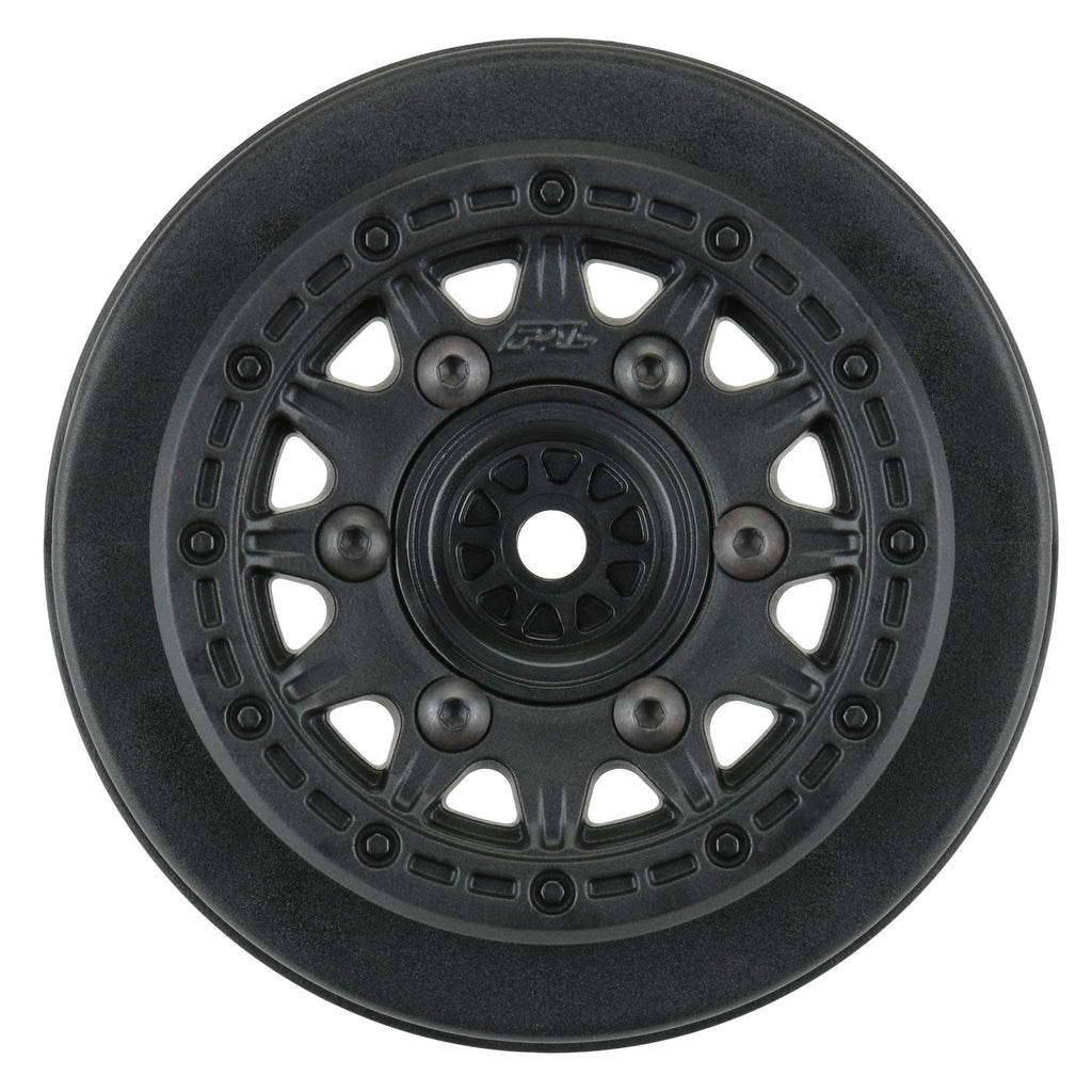 Pro-Line 278503 Raid 2.2"/3.0" Black 6x30 Whls SC F/R