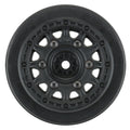 Pro-Line 278503 Raid 2.2"/3.0" Black 6x30 Whls SC F/R