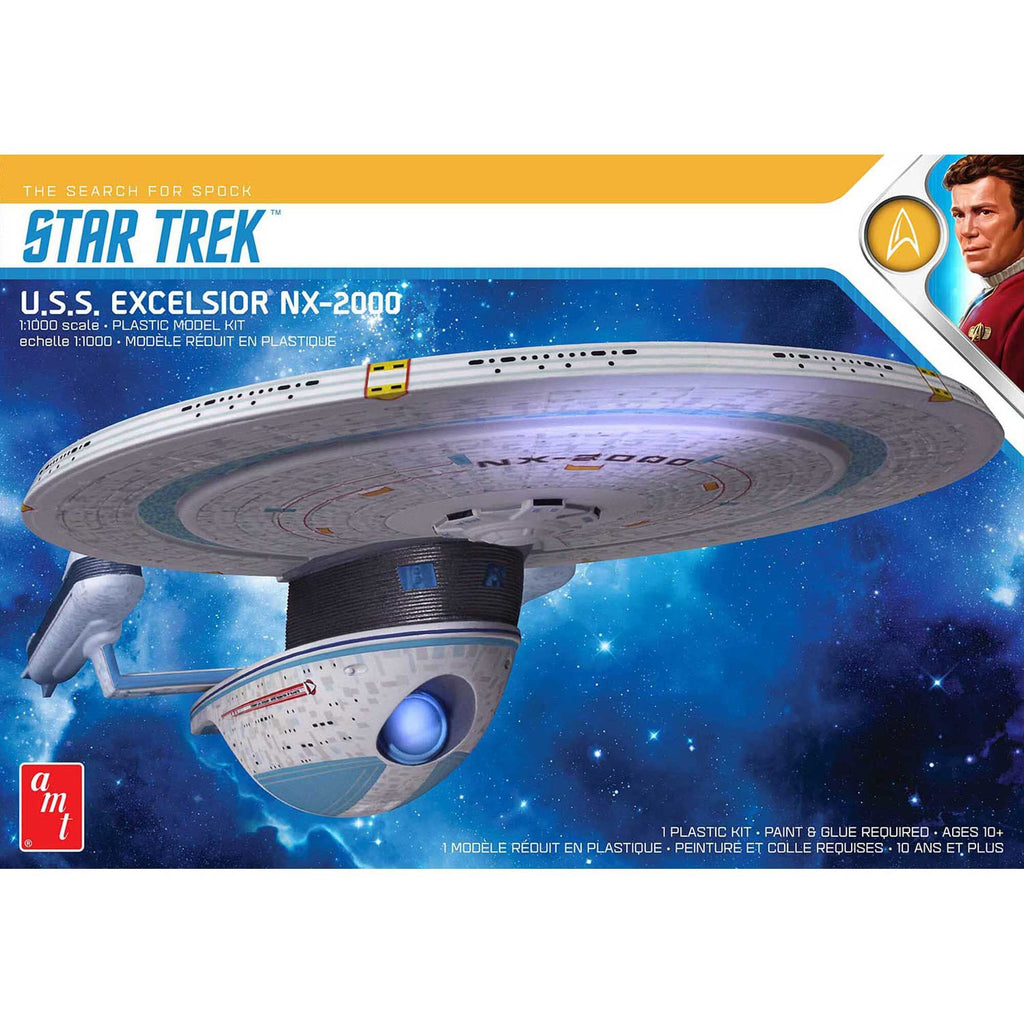 AMT 1257M Star Trek U.S.S. Excelsior Model Kit