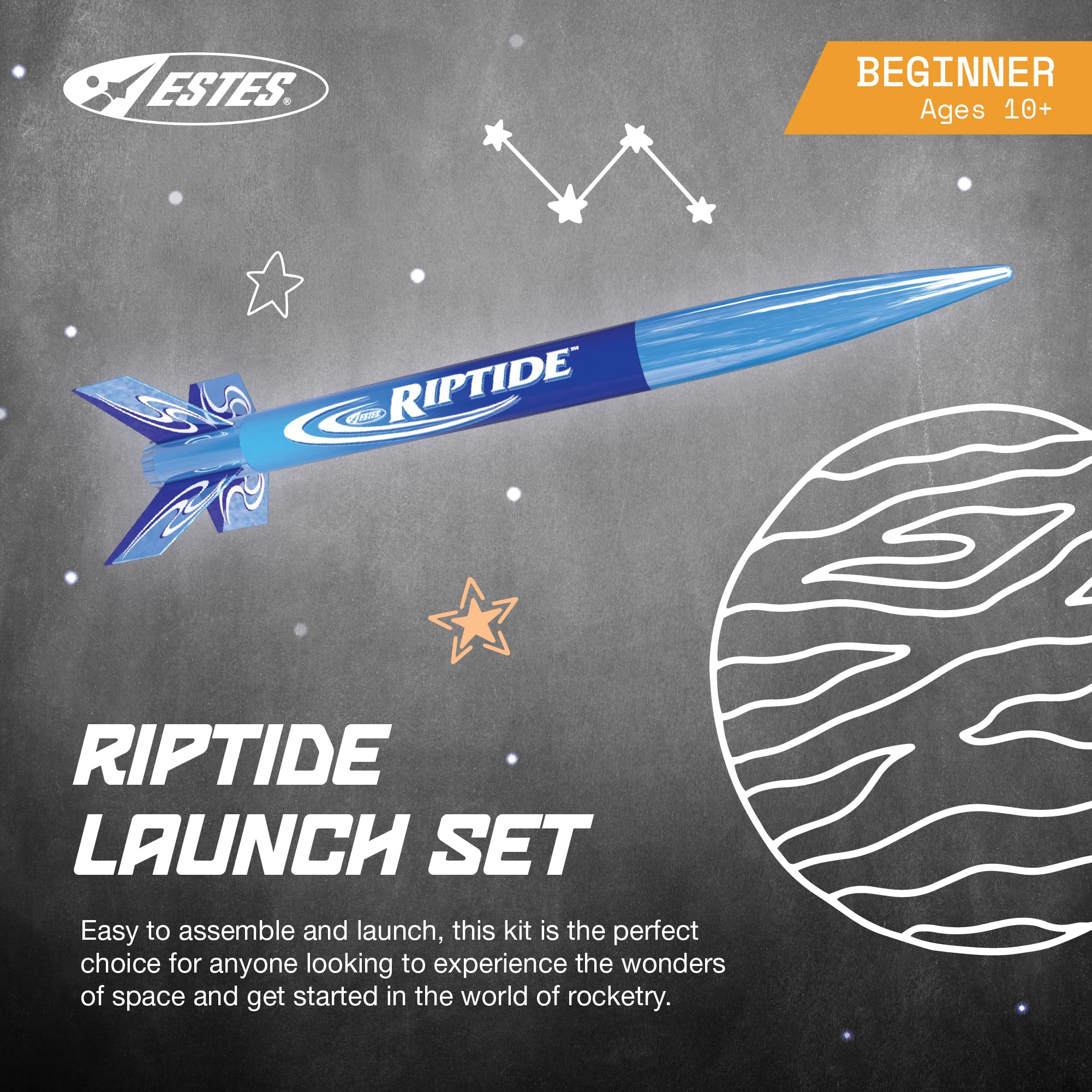 Estes 1403 Rip-Tide / Riptide Launch Set RTF with Launch Pad & Contoller