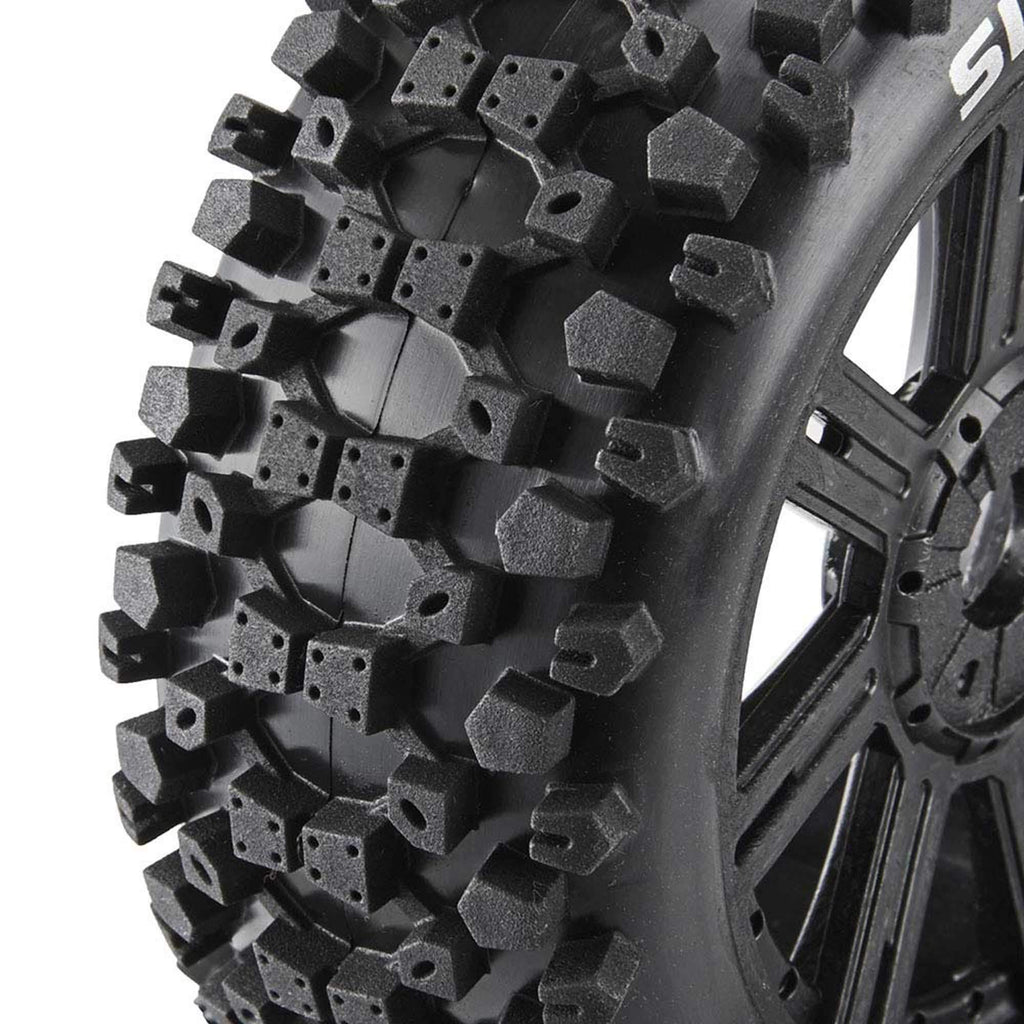 DuraTrax DTXC3604 Six Pack Buggy C2 Mounted Spoke Black (2)