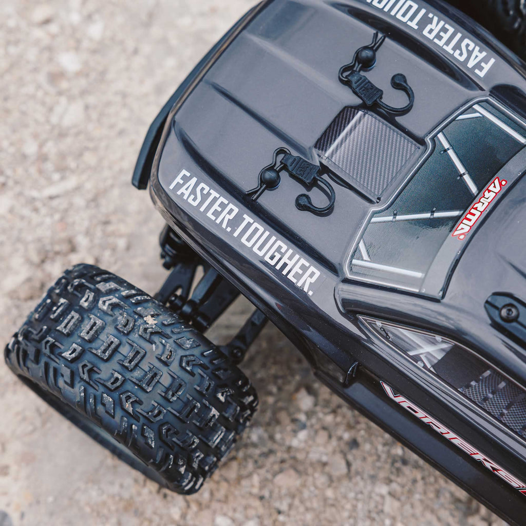 ARRMA RC Truck 1/10 VORTEKS 4X2 Boost MEGA 550 Brushed Stadium Truck RTR