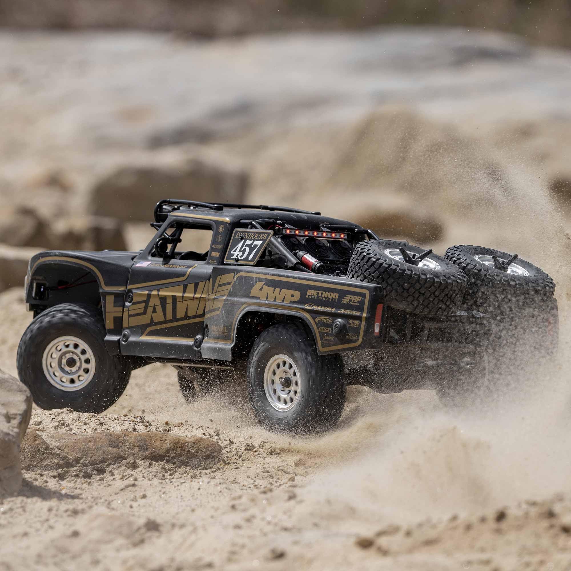 Losi LOS03049 Baja Rey 2.0, 1/10 4WD BL RTR, Heat Wave