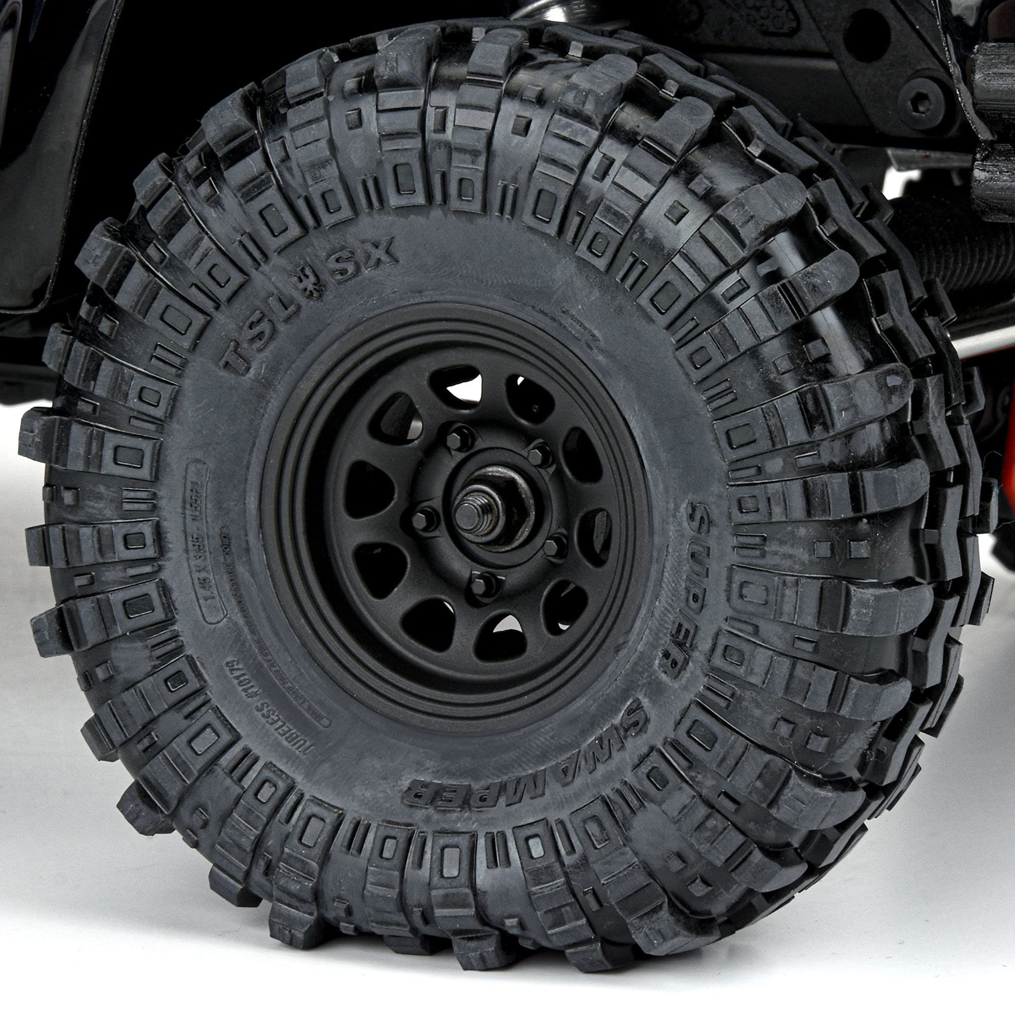 Pro-Line 279703 Keystone 1.55" Black Wheels Rock Crawlers F/R