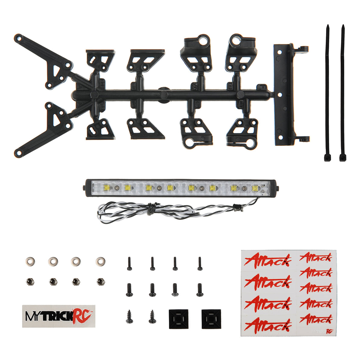 MyTrickRC MYK-FT2 5" High Power Light Bar Kit - 1-5" High Power Light Bar with