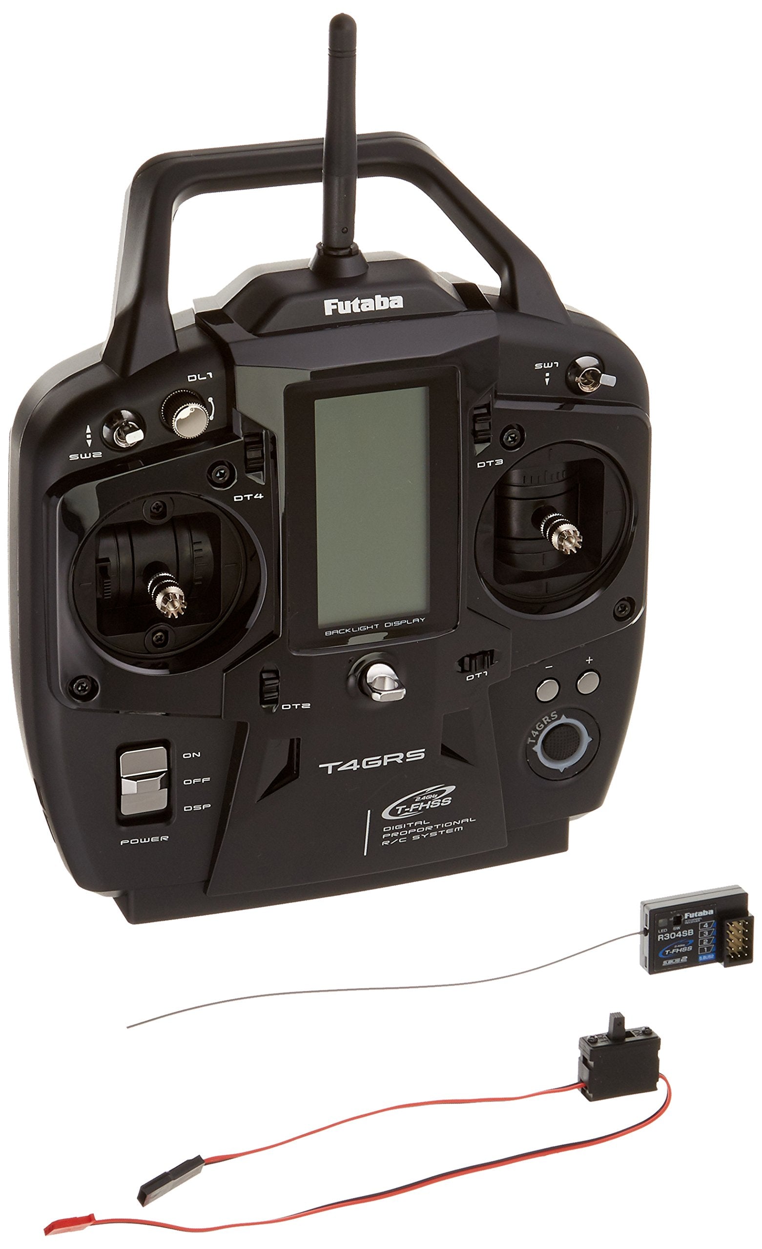 Futaba 01004366-3 4GRS 2.4GHz T-FHSS Surface Radio System w/R304SB Receiver