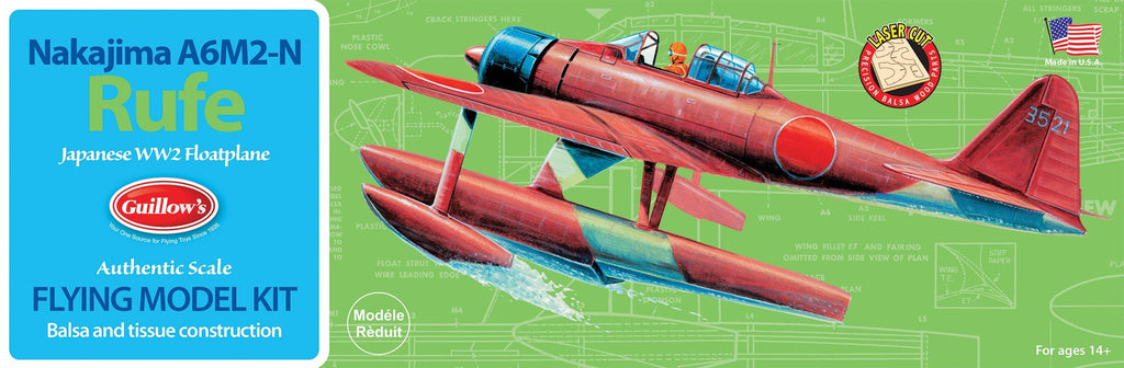 Guillow 507 Nakijima A6M2-N Rufe