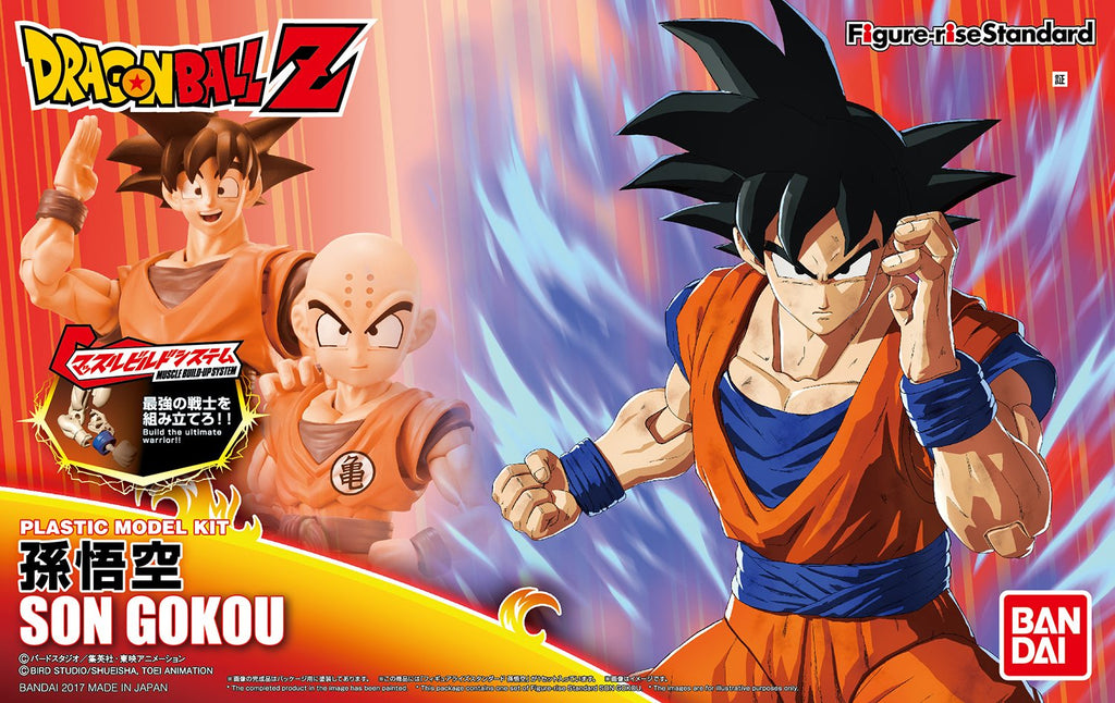 Bandai 219762 Son Goku "Dragon Ball Z", Bandai Figure-Rise Standard