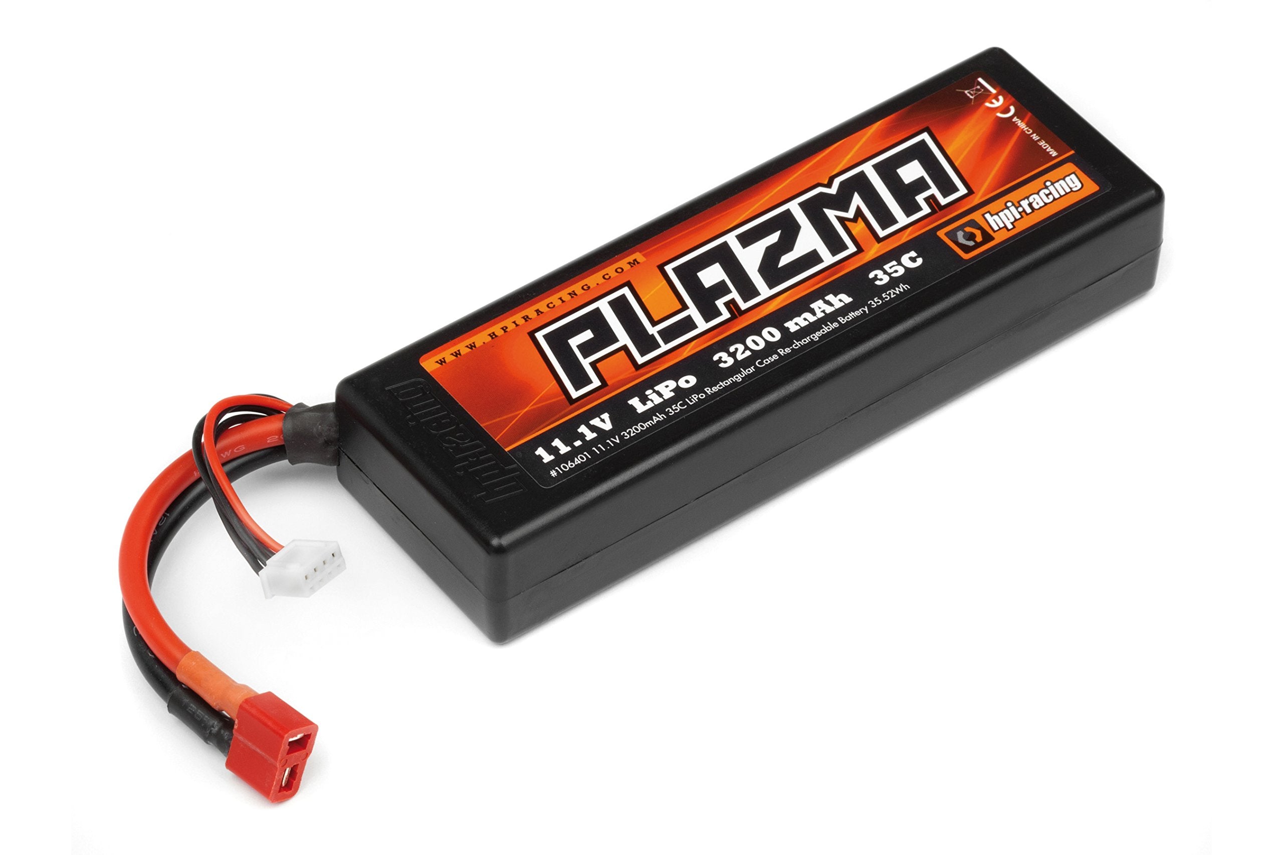 HPI Racing 106401 Plazma 11.1V 3200Mah 35C Lipo Battery Pack 35.52Wh