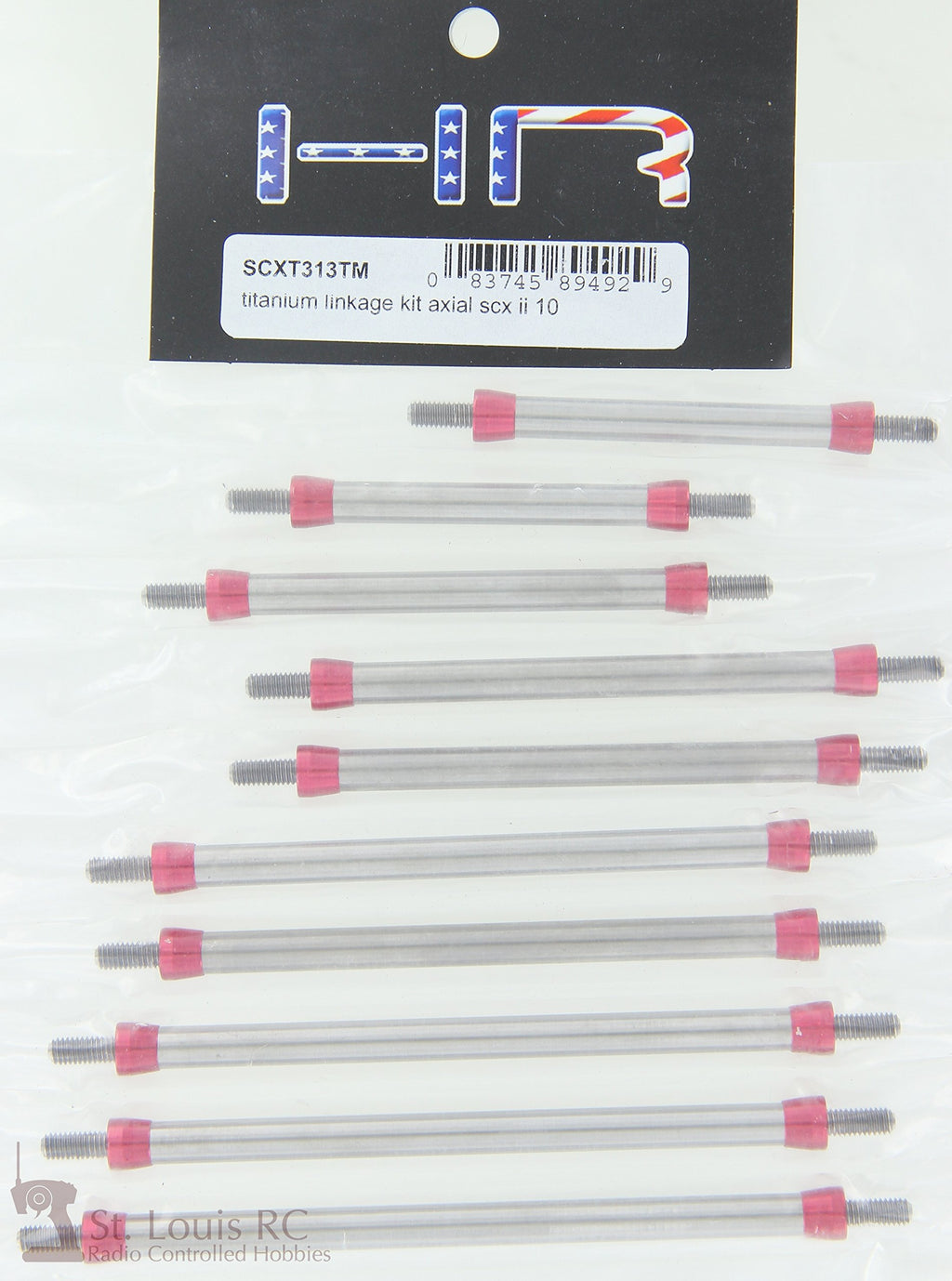 Hot Racing SCXT313TM Titanium Linkage Kit Axial SCX II (10)