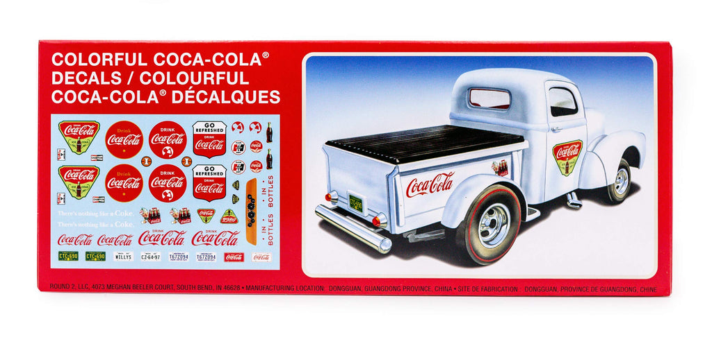 AMT 1145 1/25 1940 Willys Pickup Gasser, Coca Cola 2T Model Kit