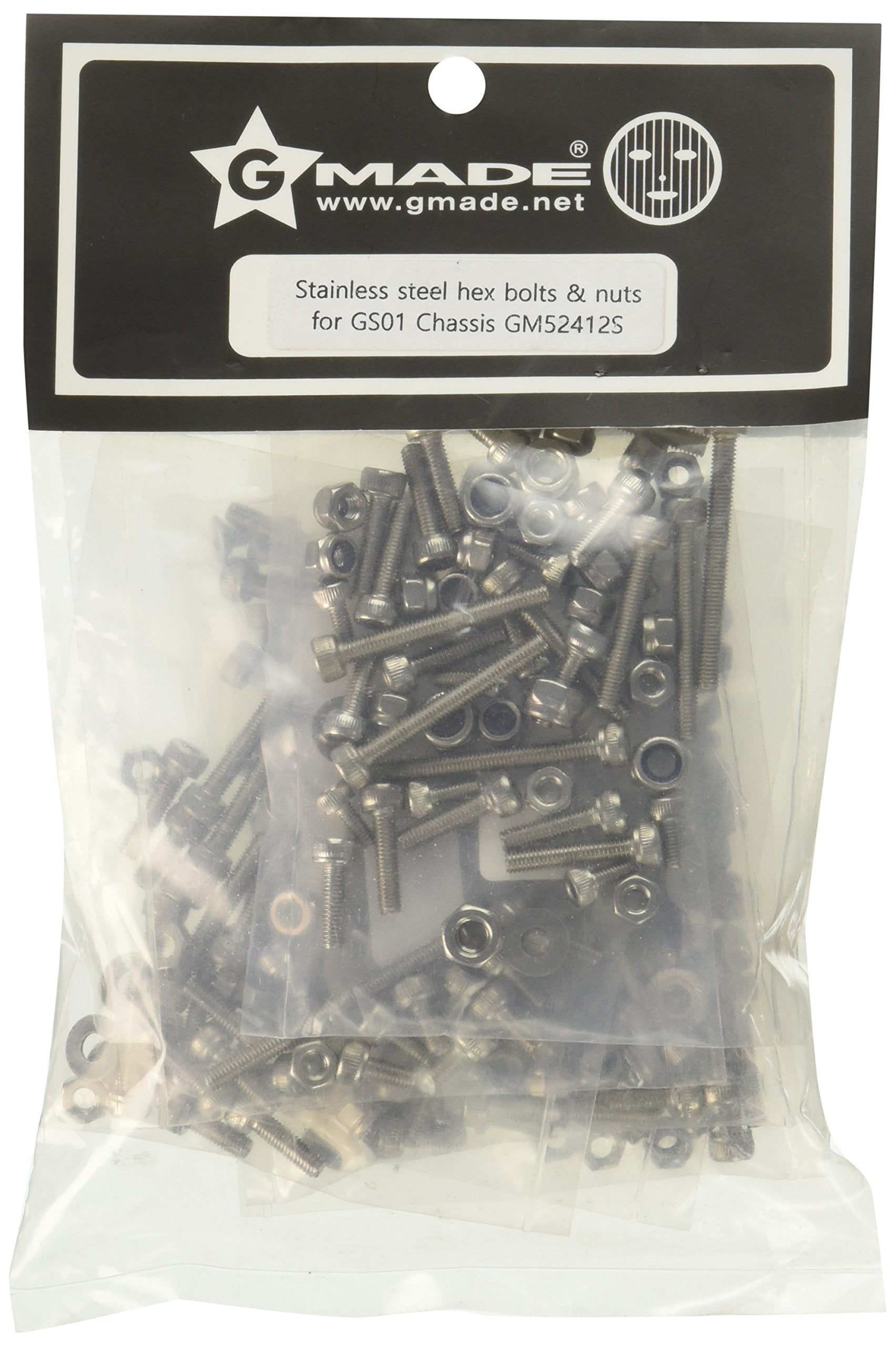 Gmade 52412S Stainless Steel Hex Bolts