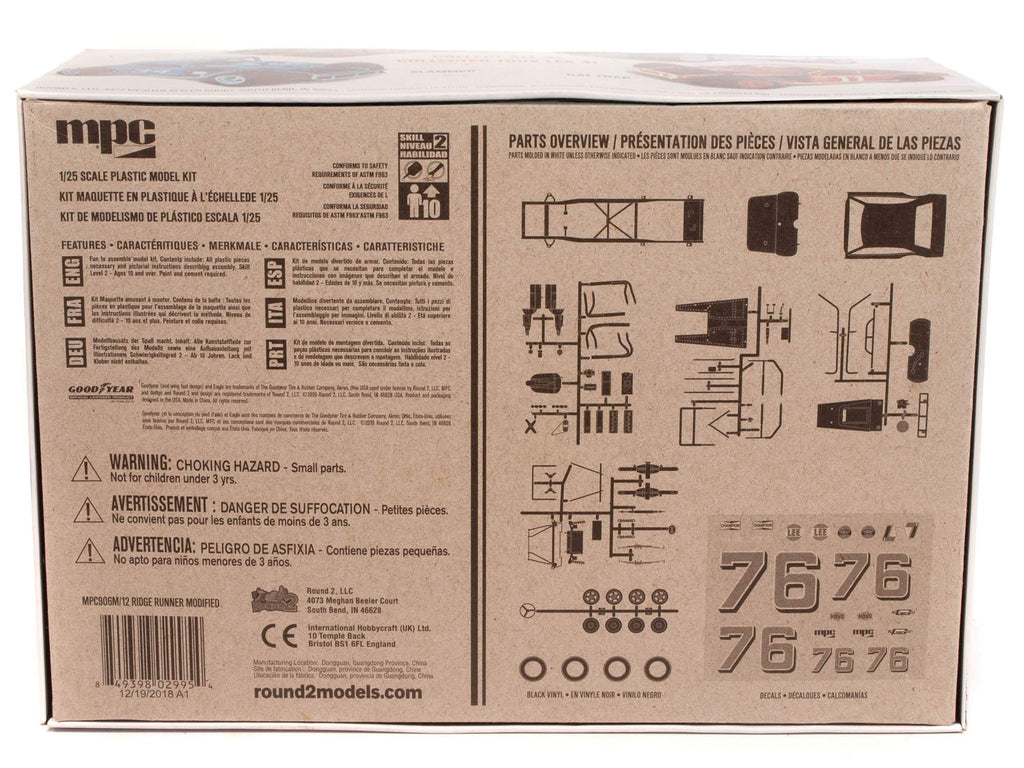 MPC 906M 1/25 Ridge Runner Modified 2T Model Kit