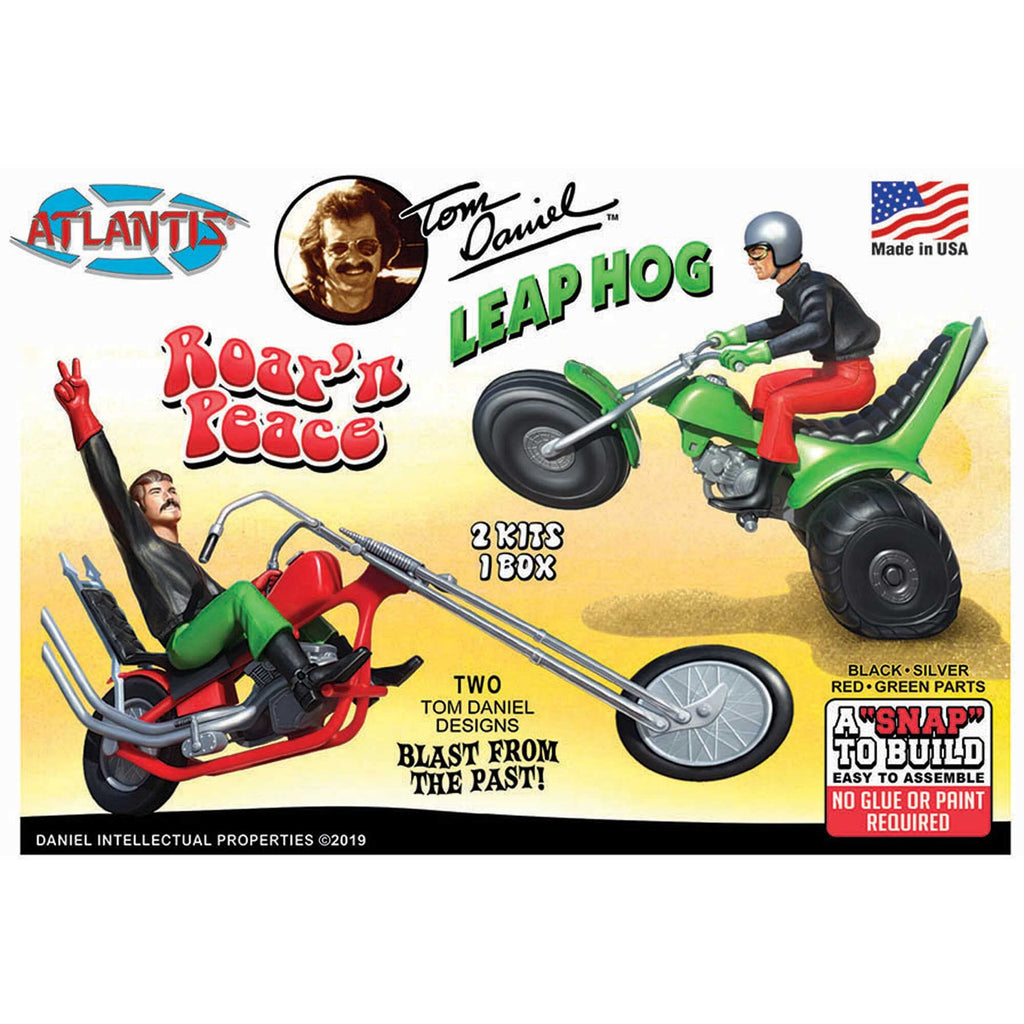 Atlantis M6600 Tom Daniel Leap Hog ATV Motorcycle Snap Model