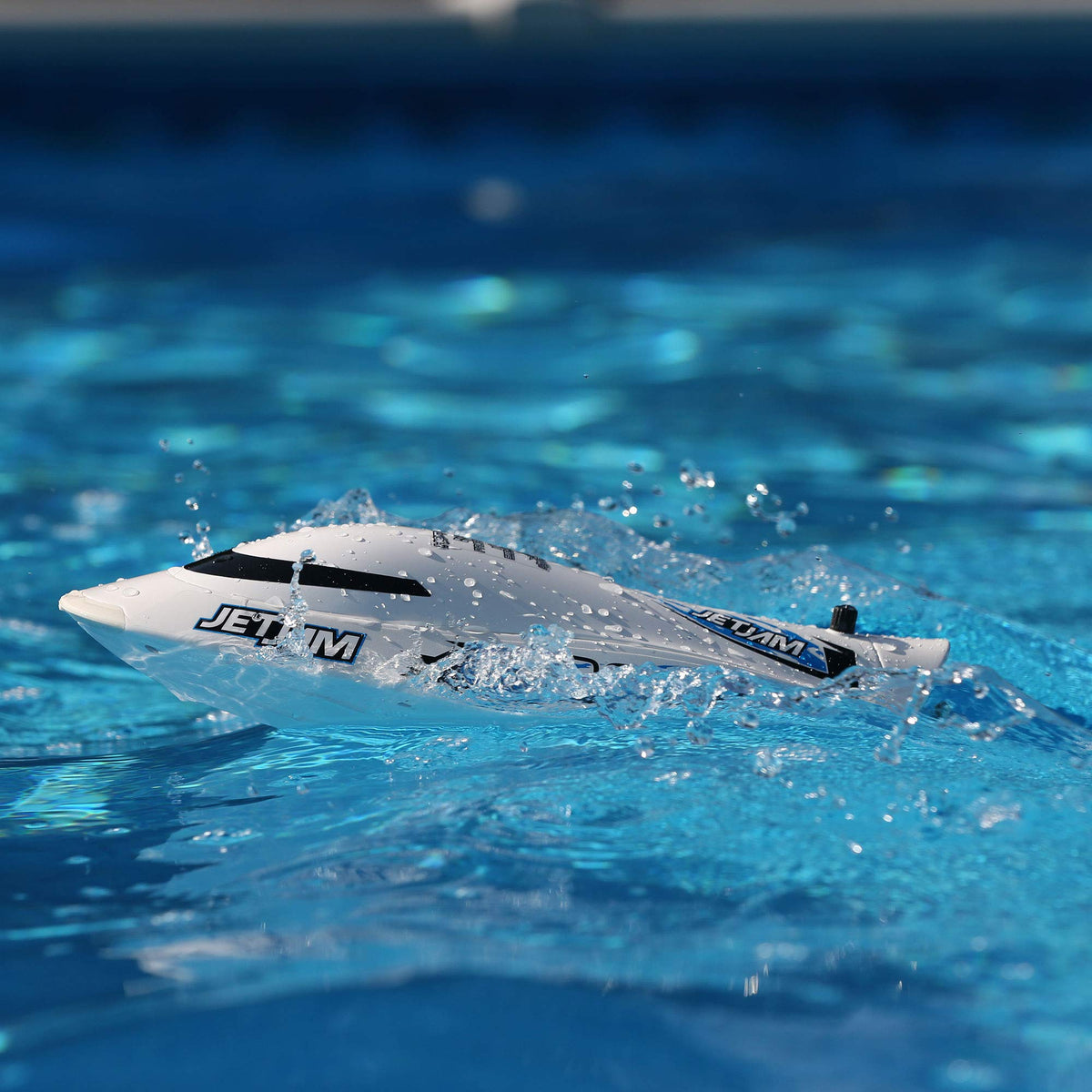 Pro Boat PRB08031T2 Jet Jam 12-inch Pool Racer, White: RTR
