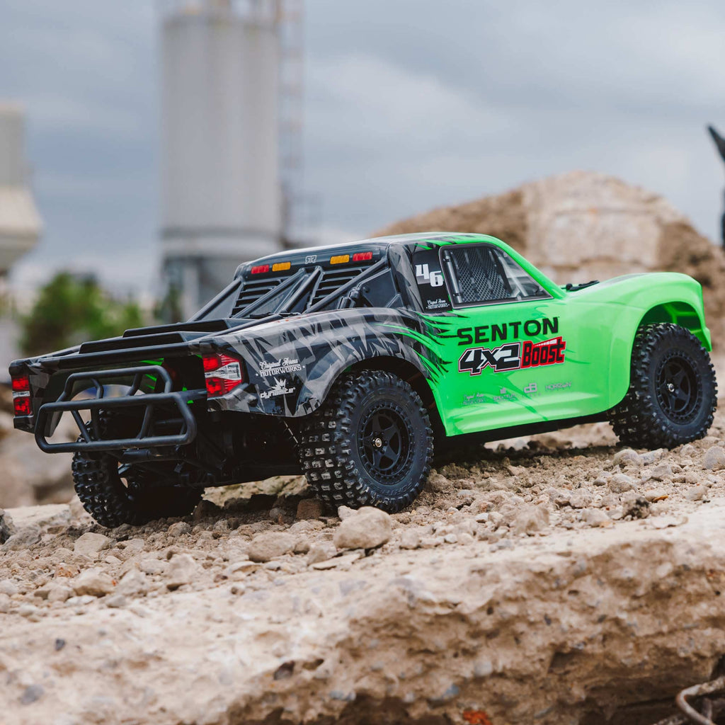 ARRMA RC Truck 1/10 SENTON 4X2 Boost MEGA 550 Brushed Short Course Truck RTR