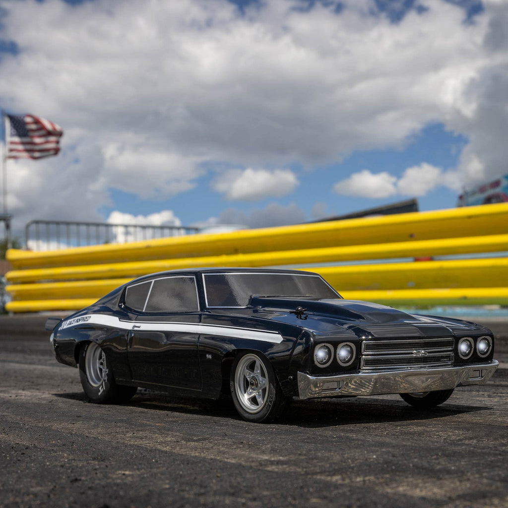 Losi LOS01023T2 1970 Chevelle 2WD Mini No Prep Drag Car Black