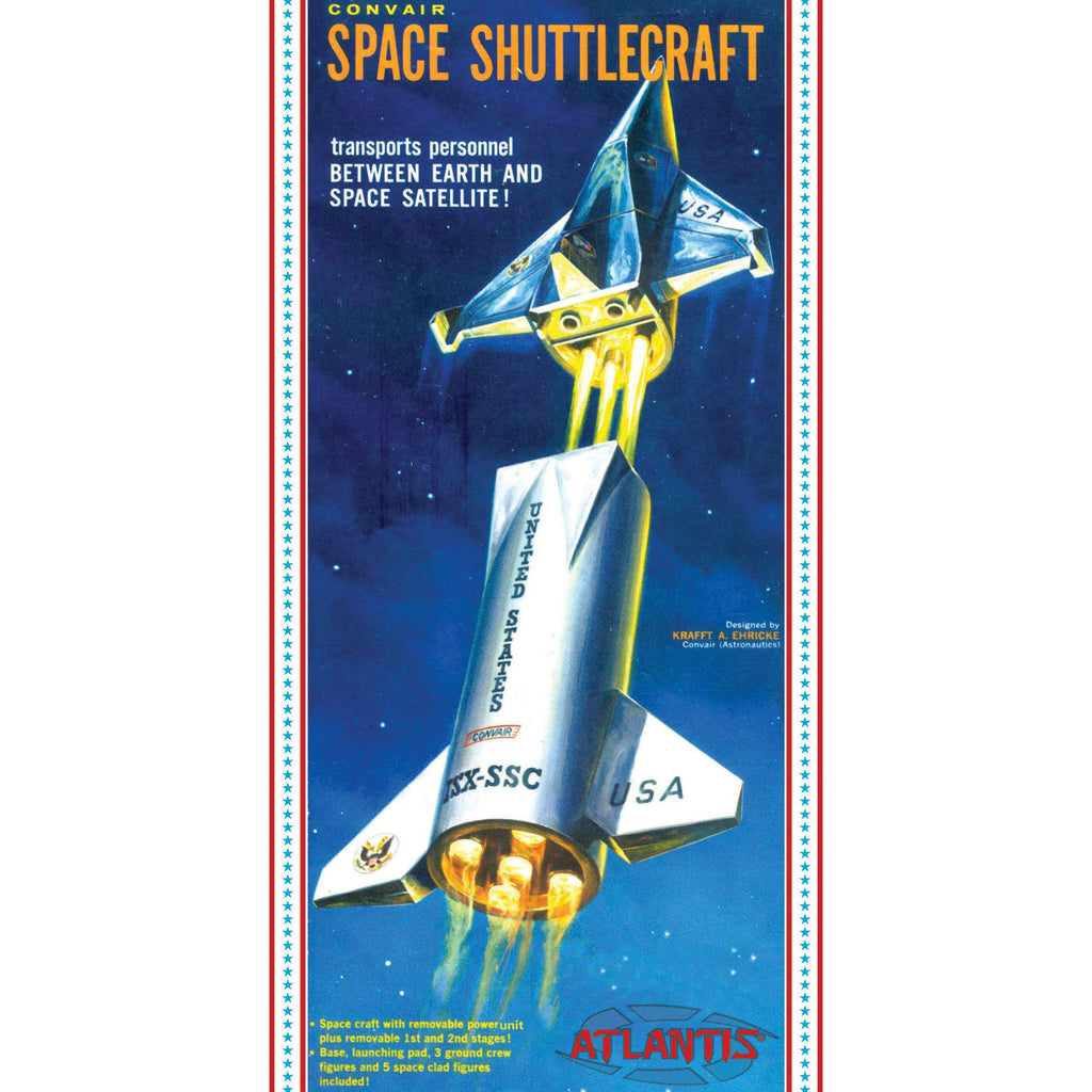 Atlantis H1828 Convair Space Shuttlecraft 1/150