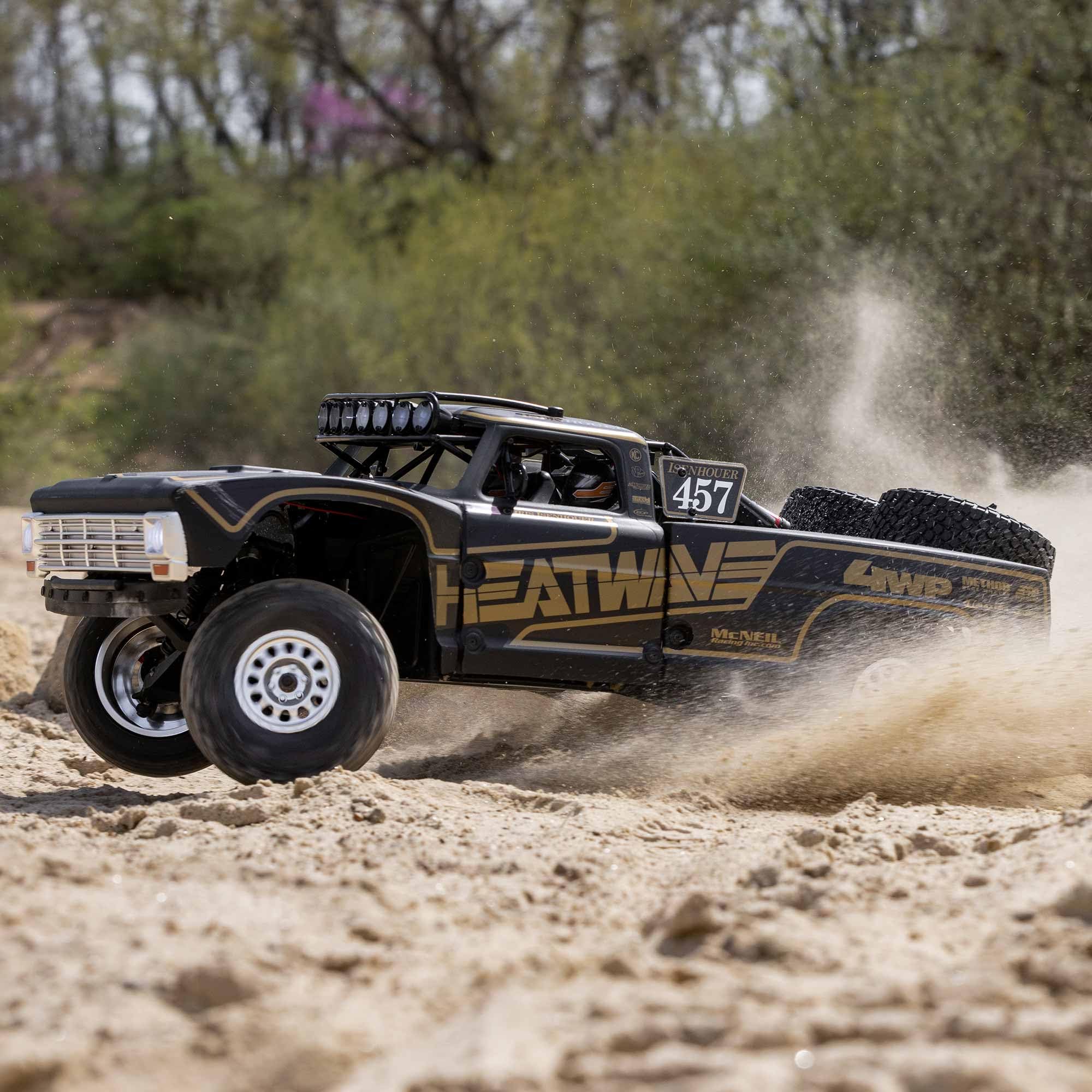 Losi LOS03049 Baja Rey 2.0, 1/10 4WD BL RTR, Heat Wave