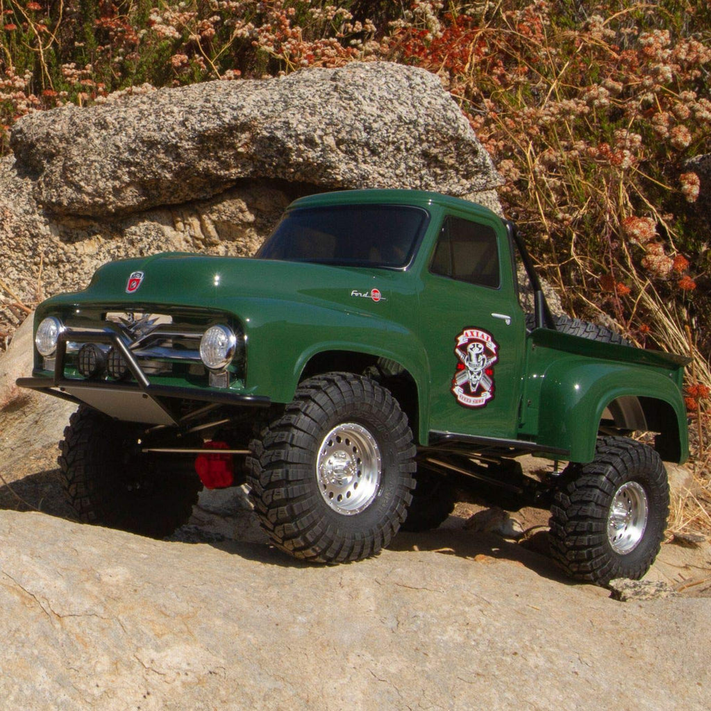 Axial AXI03001T2 SCX10 II 1955 Ford 1/10th 4wd RTR, Green