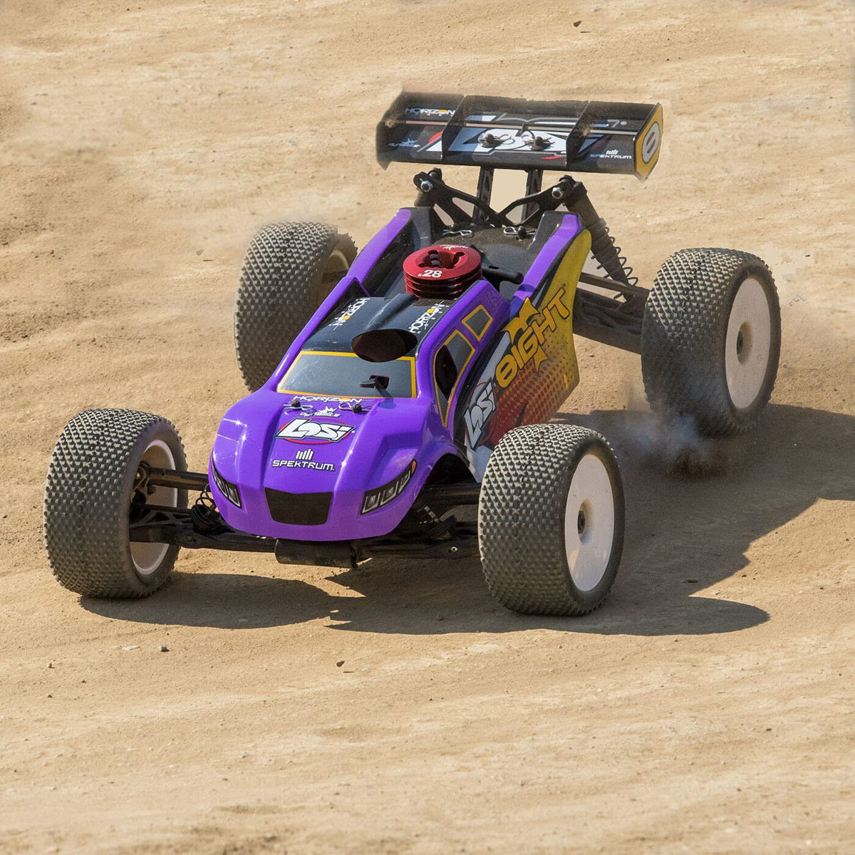 Losi LOS04011V2 8IGHT-T Nitro RTR: 1/8 4WD Truggy