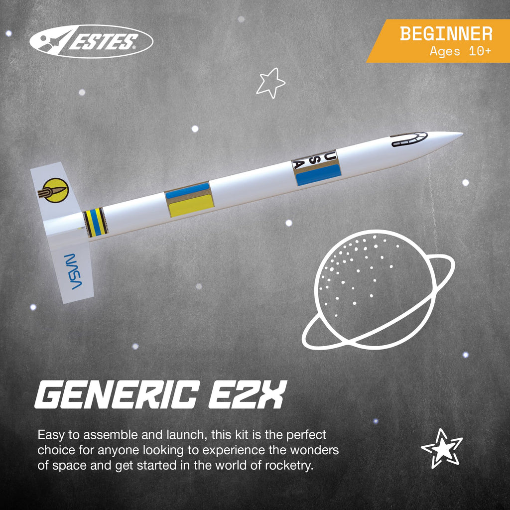 Estes 2008 Generic E2X Easy to Assemble Rocket