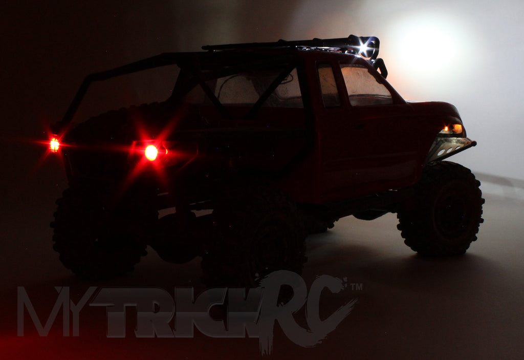 MyTrickRC OR3 Rock Crawler Light Bar Kit- 1-UF-7 Controller, 2-White
