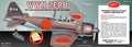 Guillow 404LC Mitsubishi Zero WWII Japanese Fighter Laser Cut 1/16 Kit