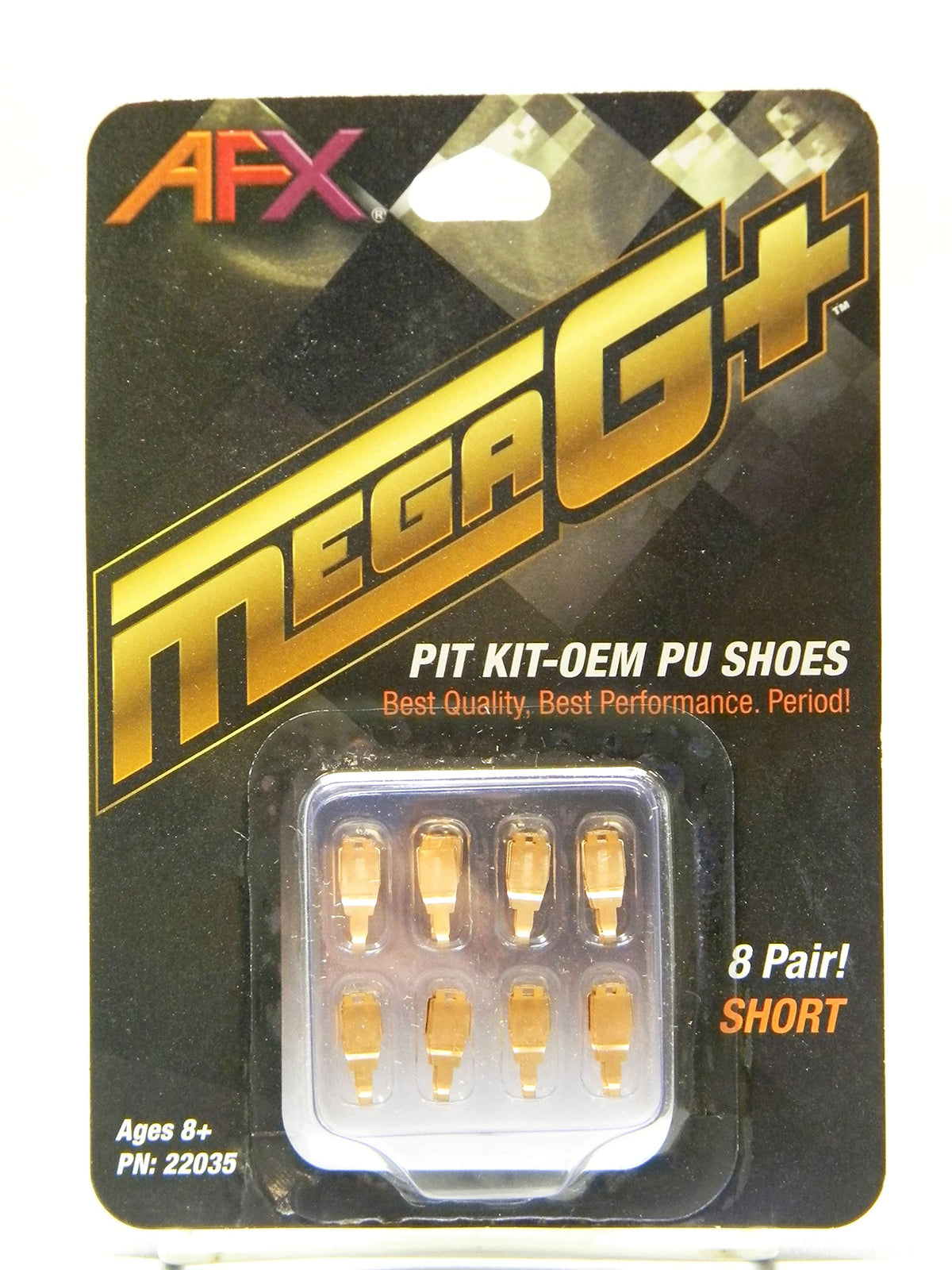 AFX 22035 Mega G+ Pit Kit PU Shoes - Short