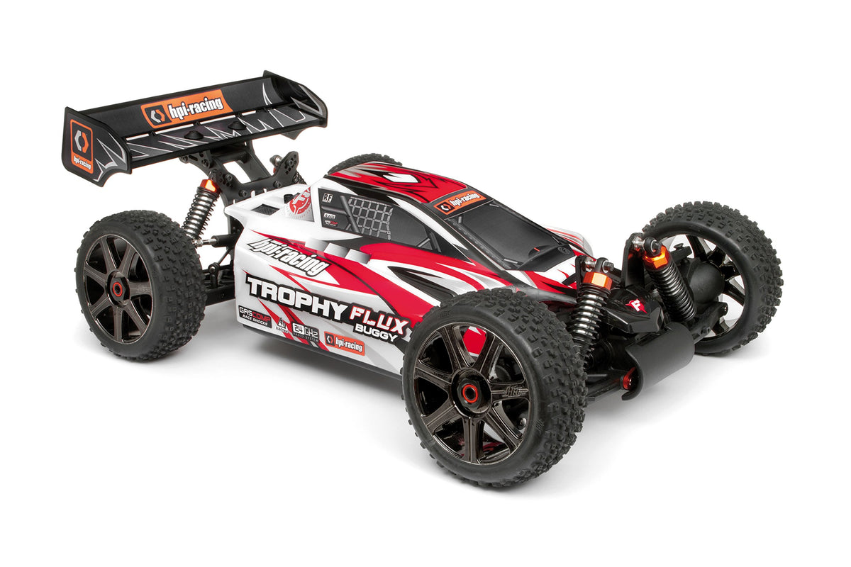 HPI Racing 101716 Clear Trophy Buggy Flux Bodyshell W/Window Masks And