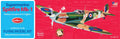 Guillow 504 Supermarine Spitfire Mk-1 WWII Laser Cut Balsa Model Kit