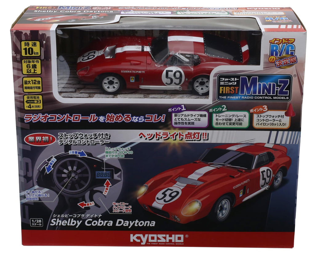 Kyosho 66611 FIRST Mini-Z Shelby Cobra Daytona