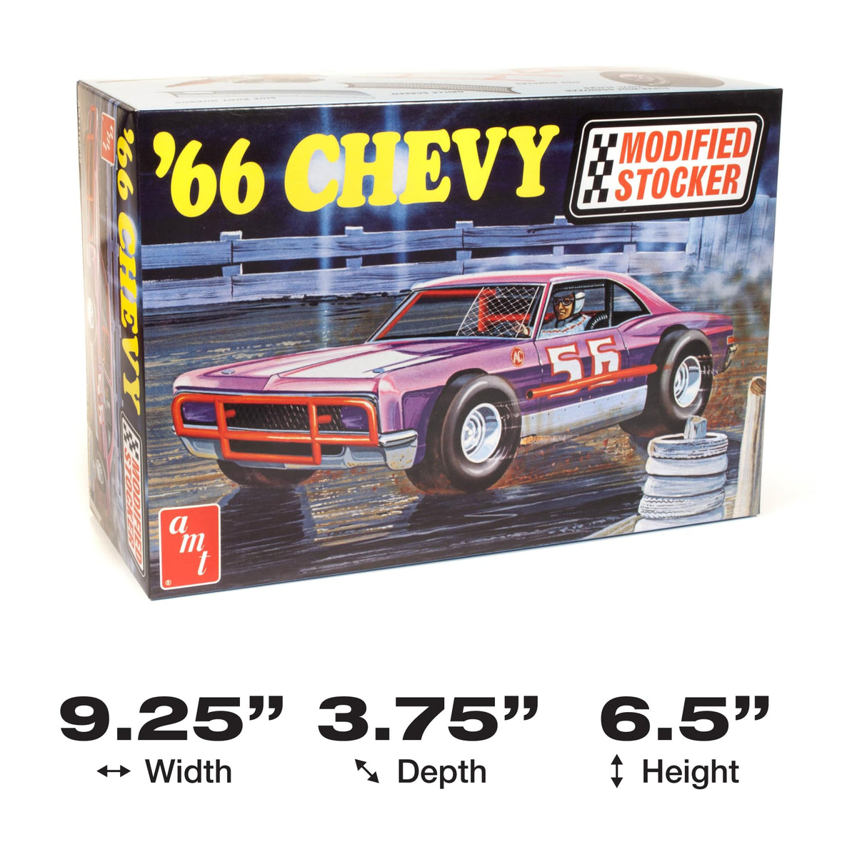 AMT 1183 1/25 1966 Chevy Impala Modified Stocker Model Kit