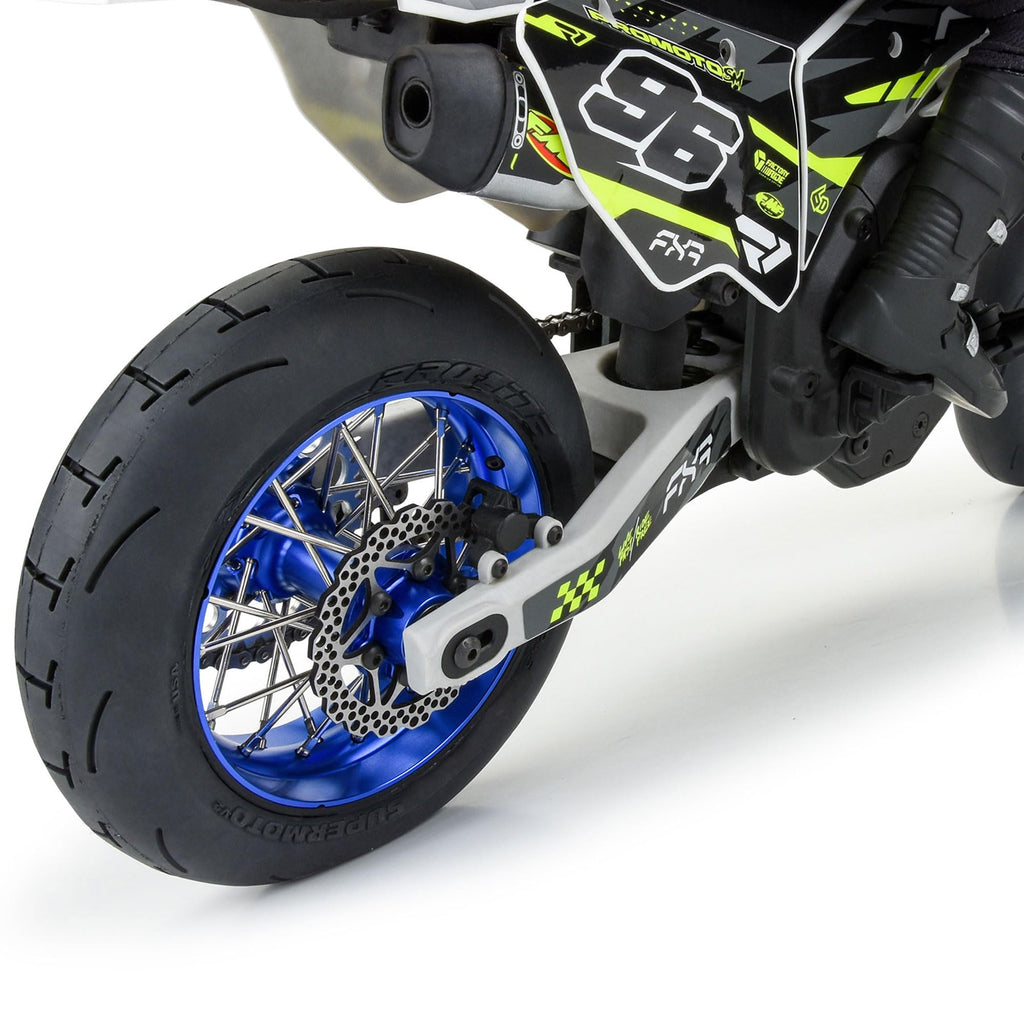 Pro-Line 1024511 Supermoto V2 S3 Rear Tire Mounted on Sleeve for Pro-Spec Supermoto Aluminum Wheel