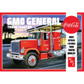 AMT 1179 1/25 1976 GMC General Semi Tractor (Coca-Cola) Model Kit